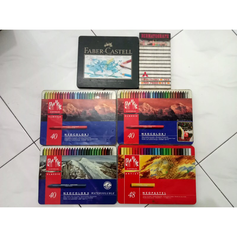 

CARANDACHE & FABER CASTELL POLYCHROMOSE BEKAS