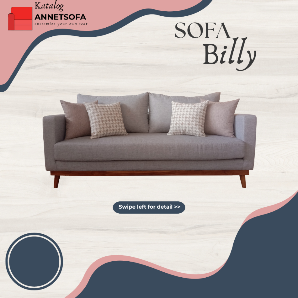 Sofa Minimalis | Sofa Modern Minimalis | Sofa Billy