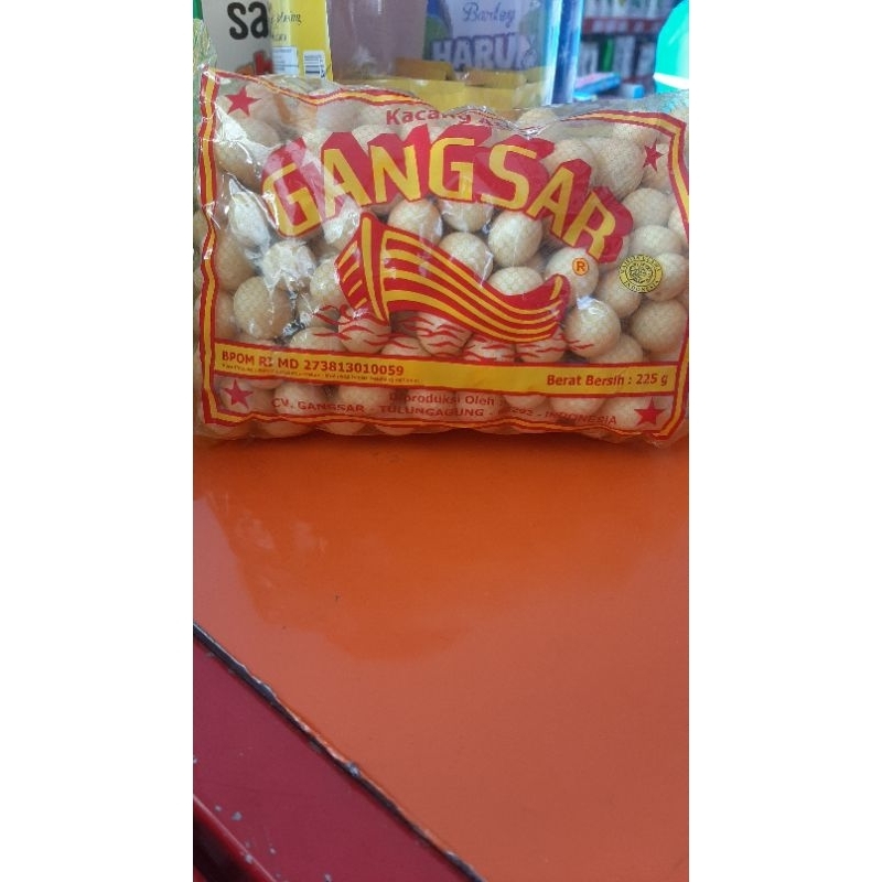 gangsar kacang atom/ kacang shanghai khas tulungagung 225 g