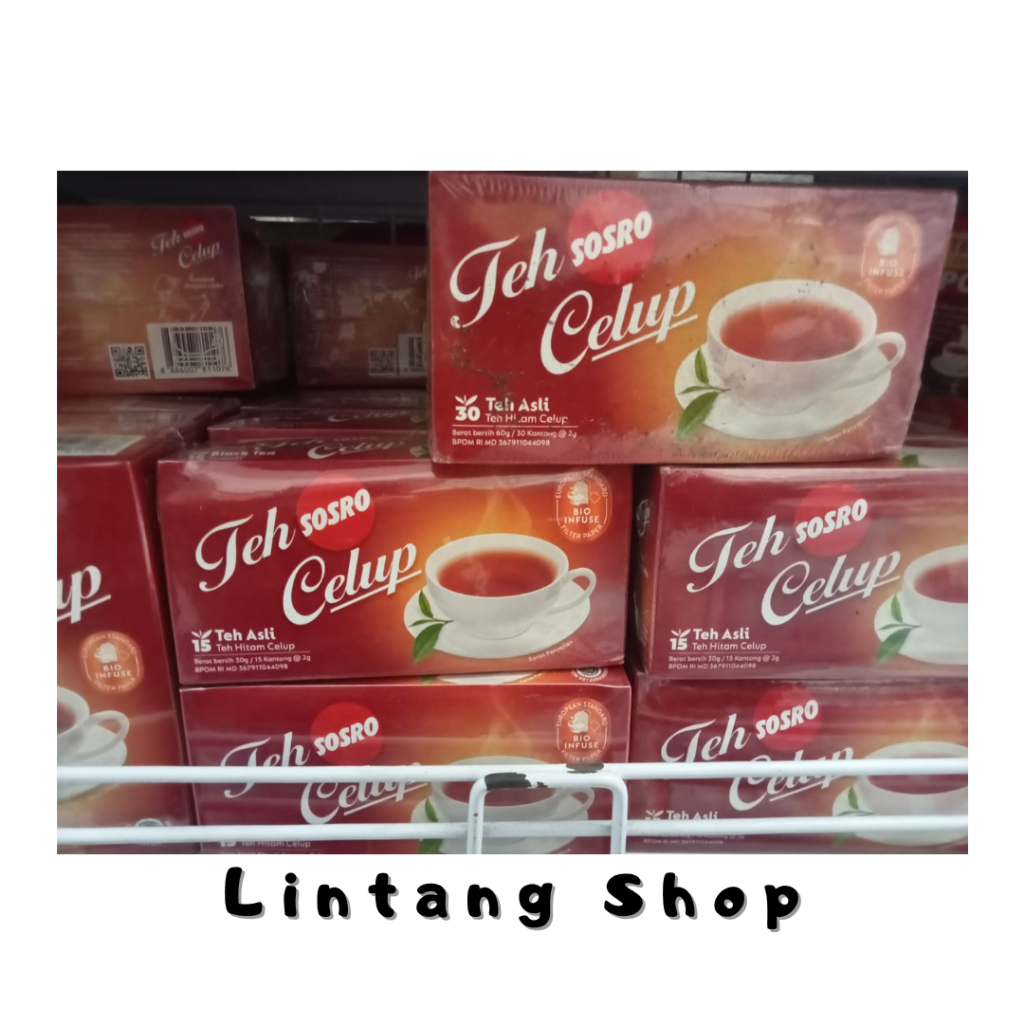 

Teh Celup Sosro/Teh Wangi/Minuman Segar/Grosir/Teh Hitam/Sembako Murah