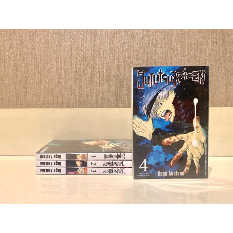 SET A - Komik Manga Set Jujutsu Kaisen 1,2,3,4