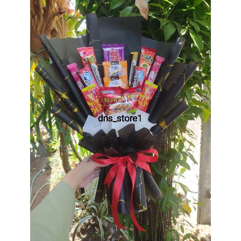 

Bucket | Bouquet | Buket Snack terlaris