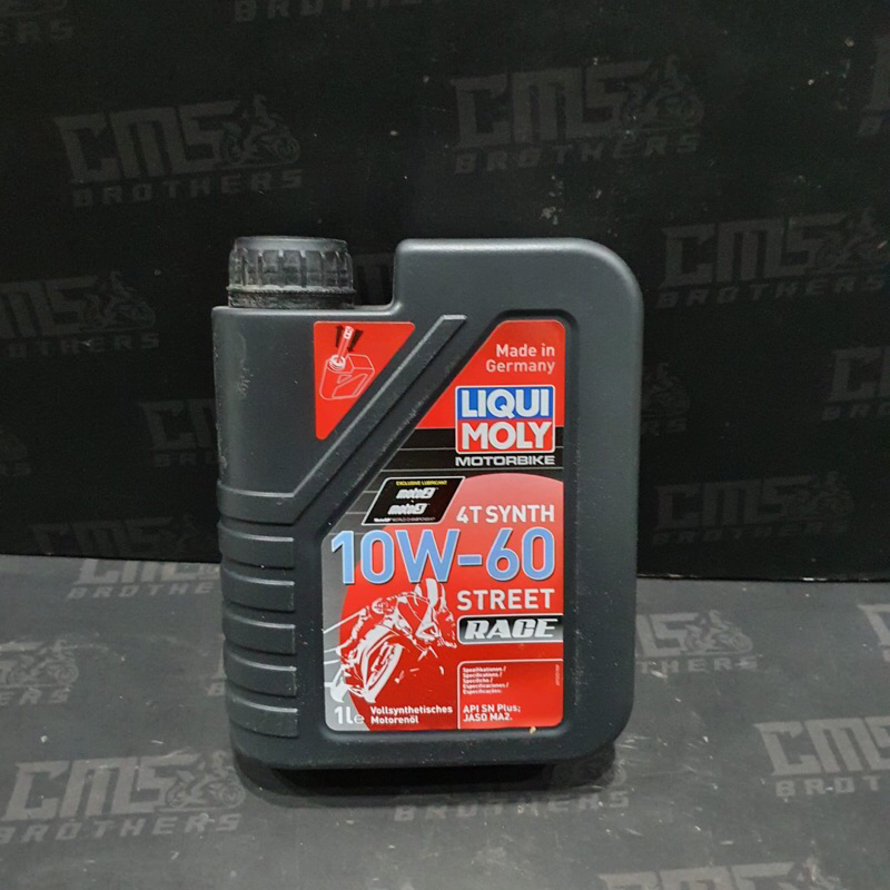 Oli Mesin Oli Motor Liqui Moly Motorbike 4T Synth 10W-60 10W 60 Street 1L