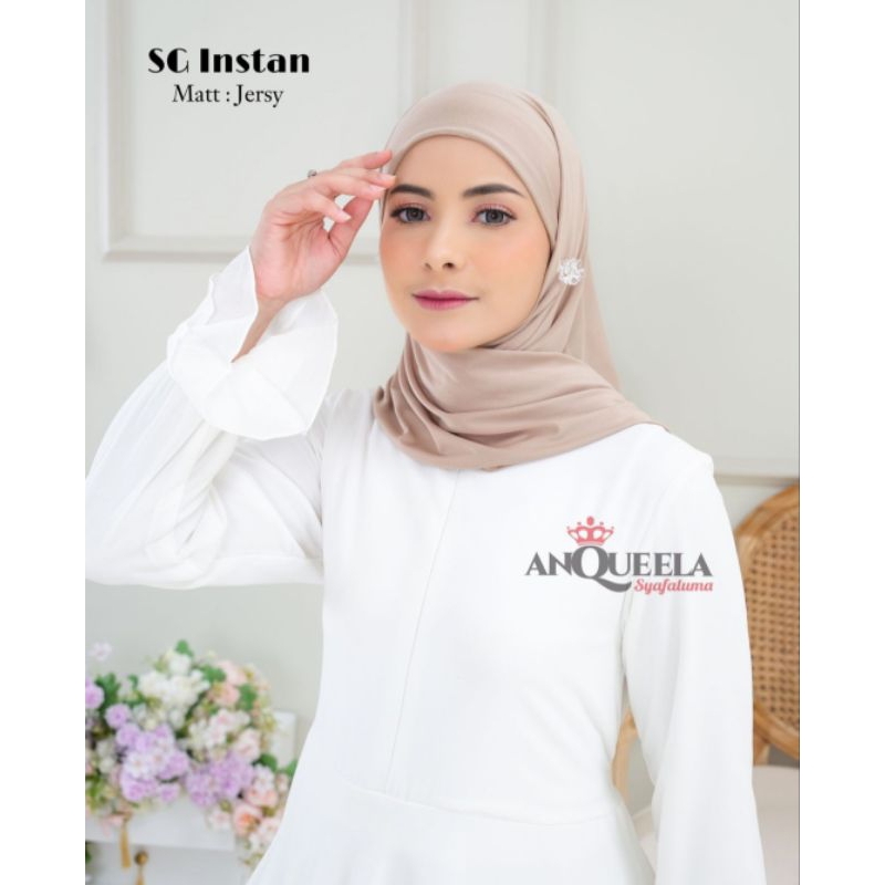 ANQUEELA || JILBAB SG INSTAN