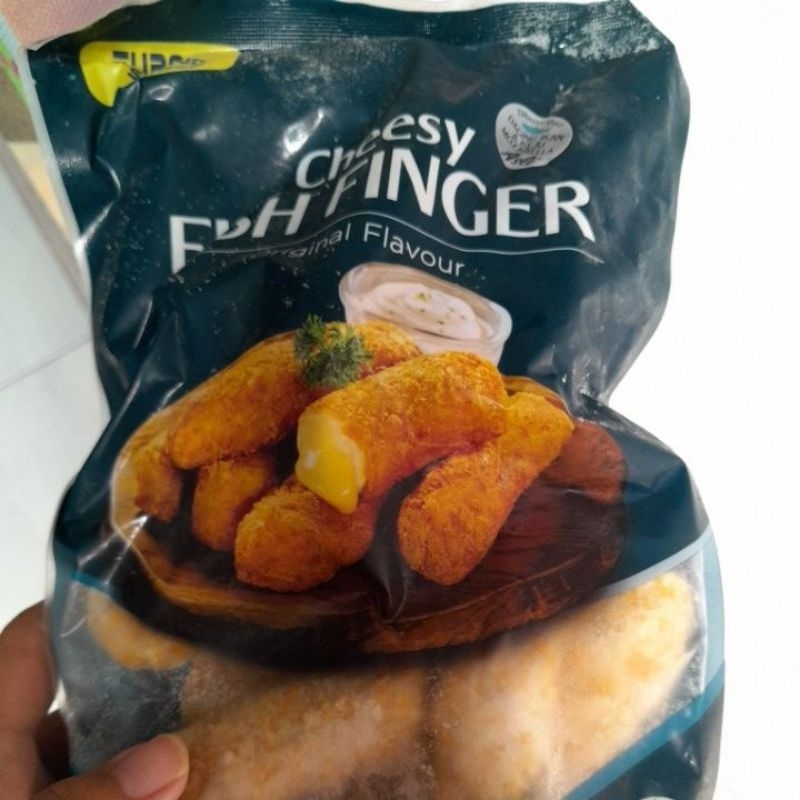 

cheesy fish finger