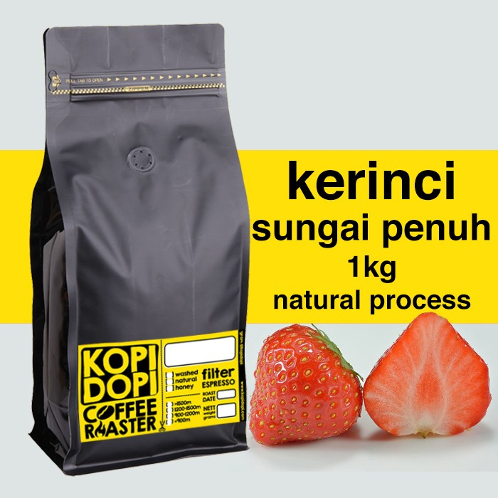 

Kopi Arabika Kerinci Sungai Penuh Natural 1kg