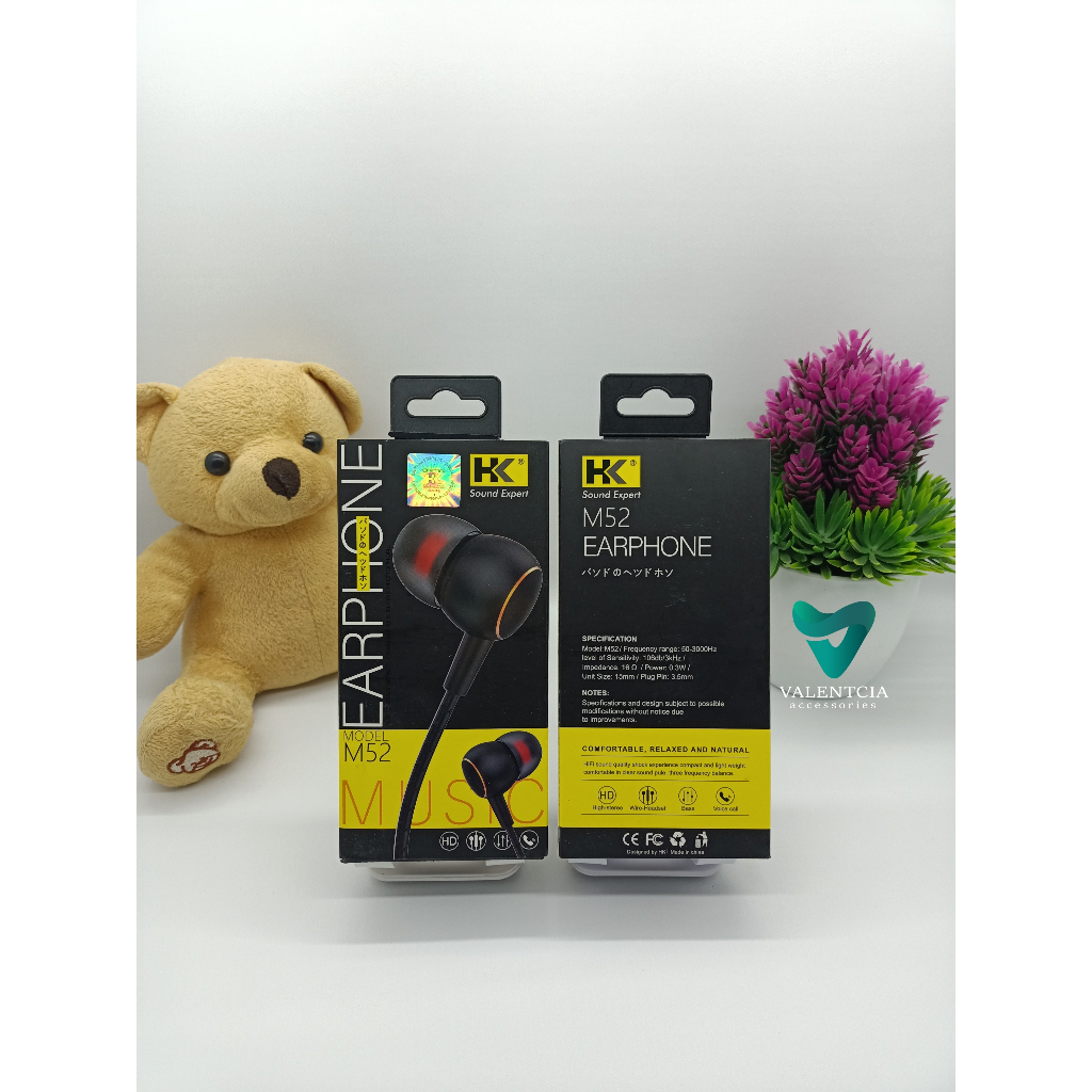 HEADSET / HANDSFREE HK M52 SUPER BASS