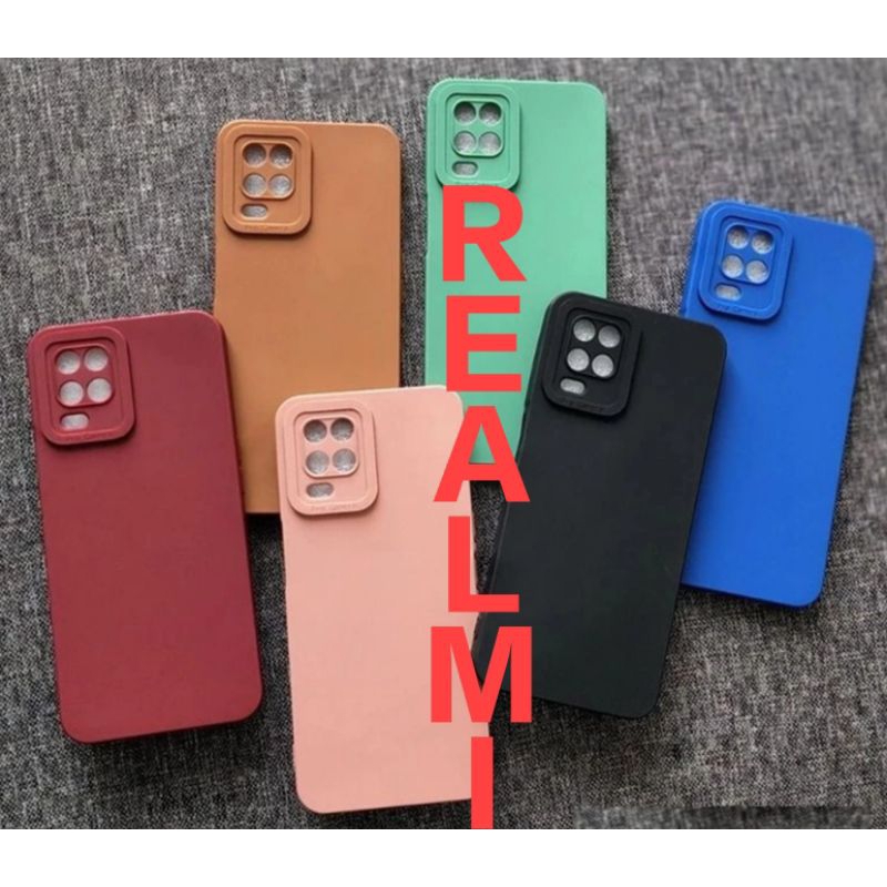 Case Pro Camera full cover REALMI 8, REALMI 8i. REALMI 8 4G PRO kesing macaron polos