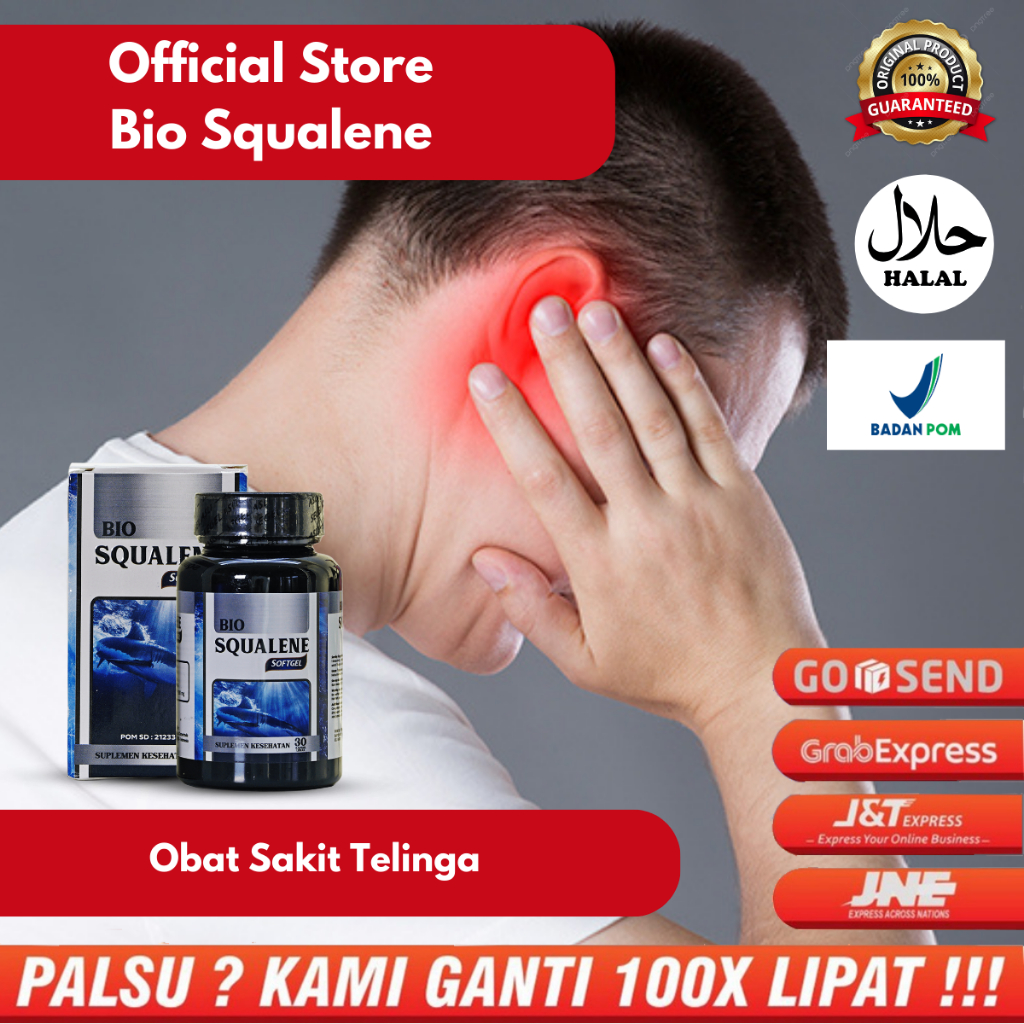 Obat Sakit Telinga, Congek Menahun, Telinga Berair dan Bau, Telinga Bernanah, Telinga Berdengung, In