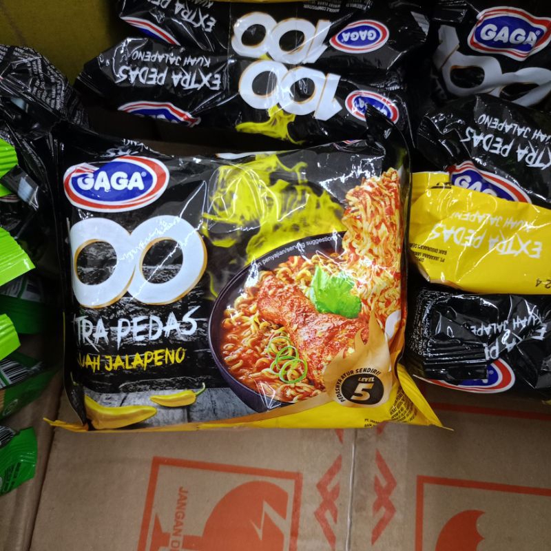 

Mie Gaga 100 Extra Pedas Kuah Jalapeno