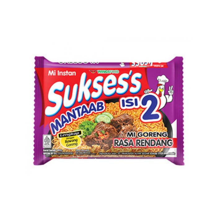 

Sukses Mie Goreng Rendang 132gr