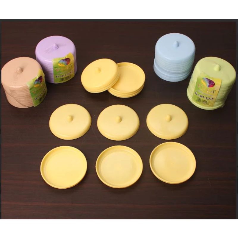 Tutup Gelas Viola Bahan Plastik Warna Tutup Gelas Cantik