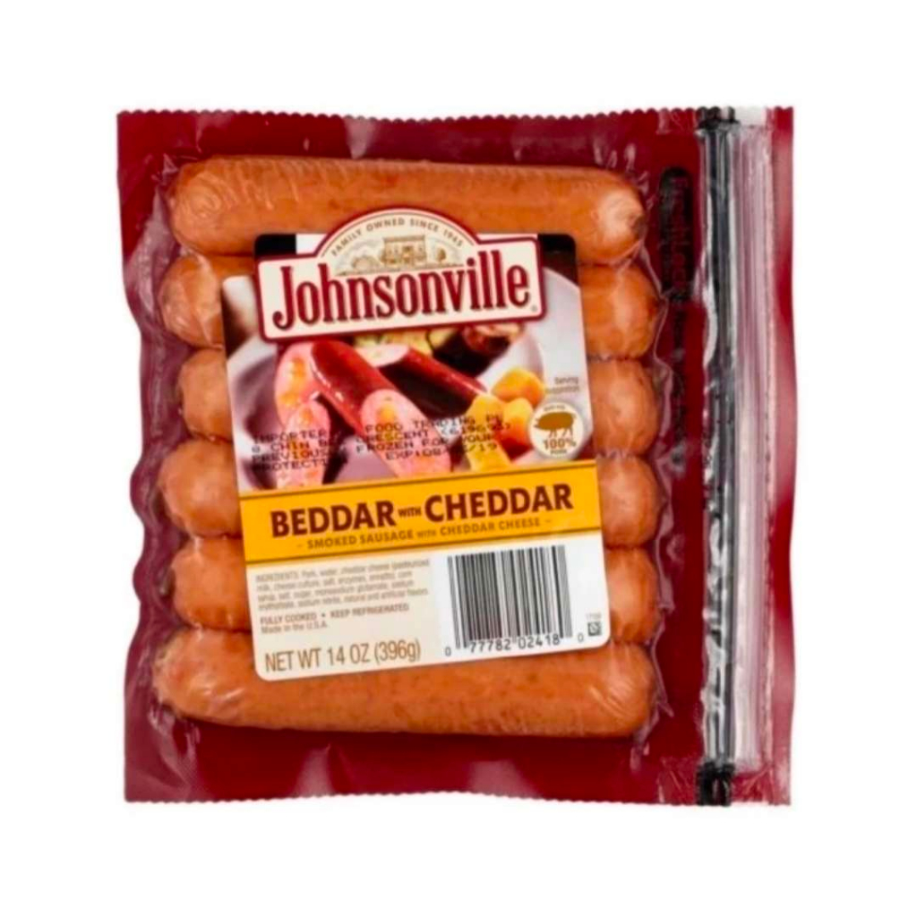 

Johnsonville Beddar with Cheddar Sausages | 6 pcs