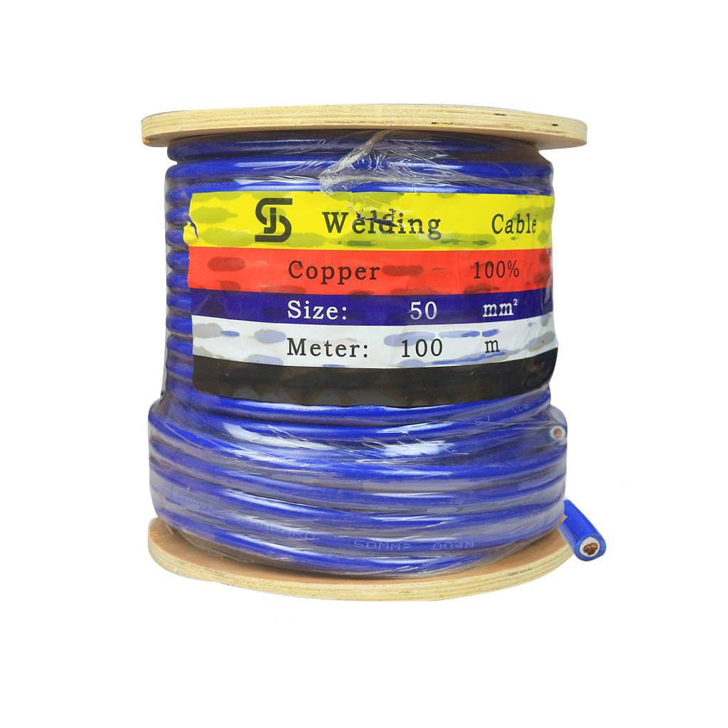 KABEL LAS TEMBAGA 50 MM KABEL TRAVO LAS 50MM , ECERAN PER-METER