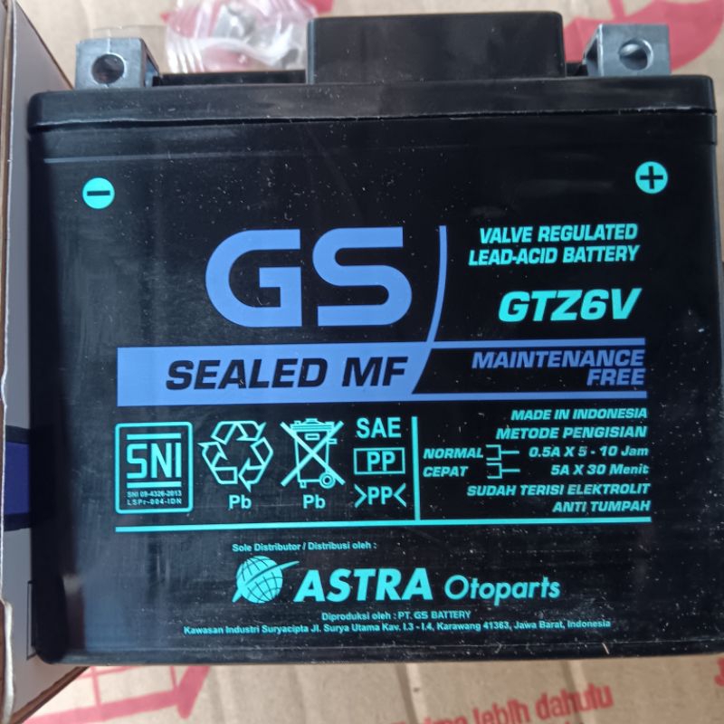 AKI GS GTZ 6V ORIGINAL