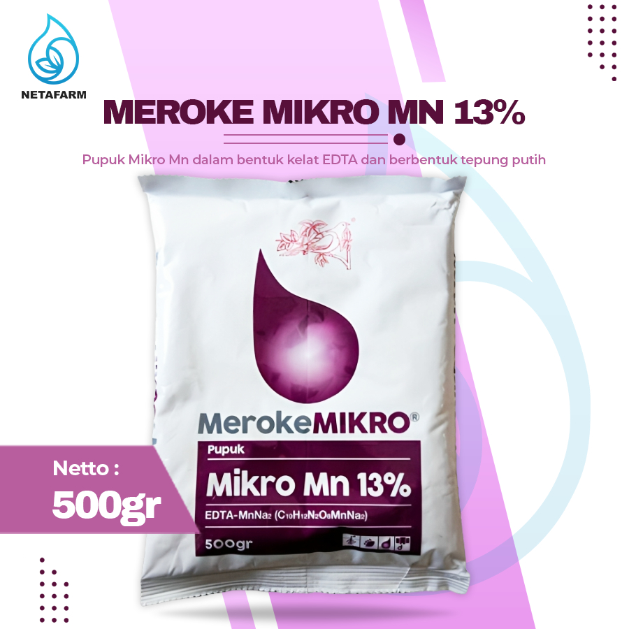 Pupuk Meroke Mikro Mn 13% EDTA 500 gr