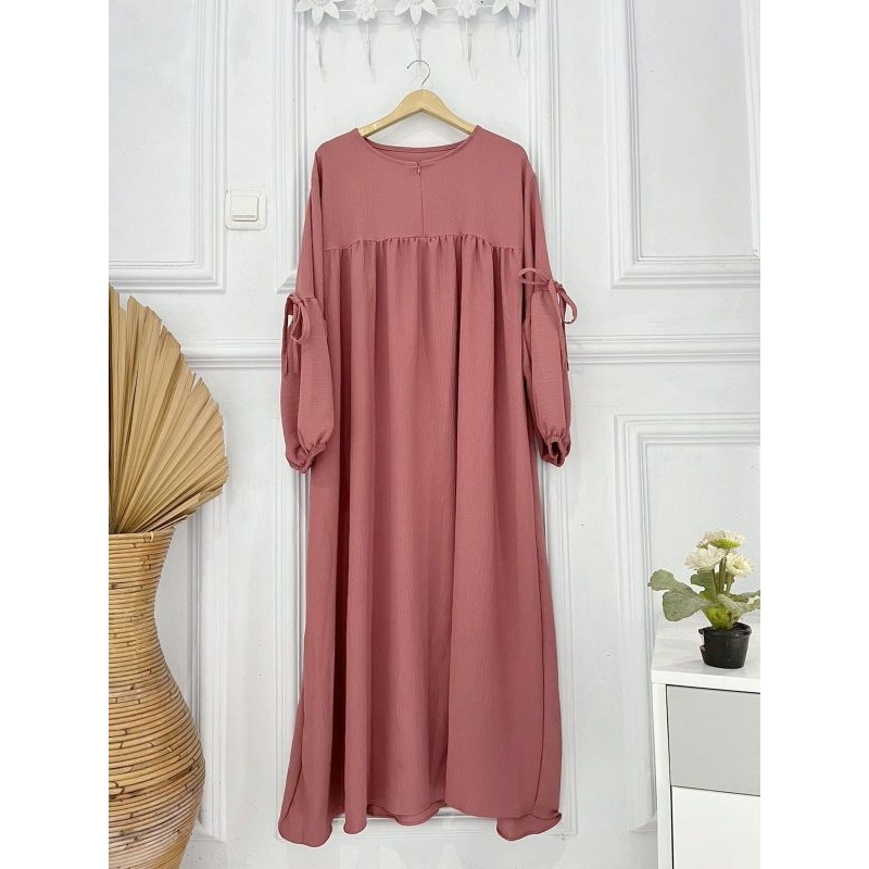 Gamis wanita Riani Crinckle AirFlow