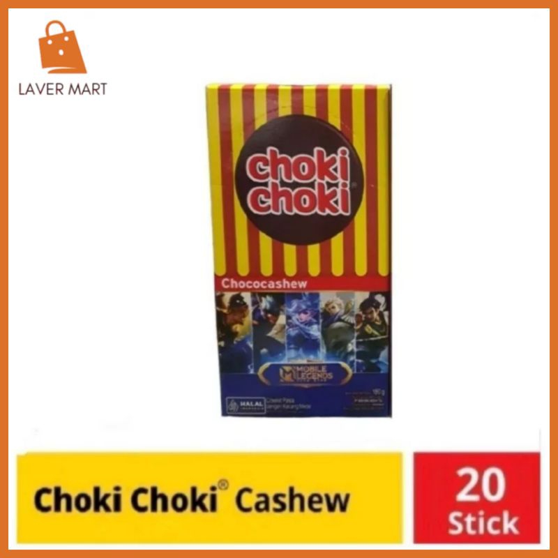 

Choki Choki Cashew isi 20 stik