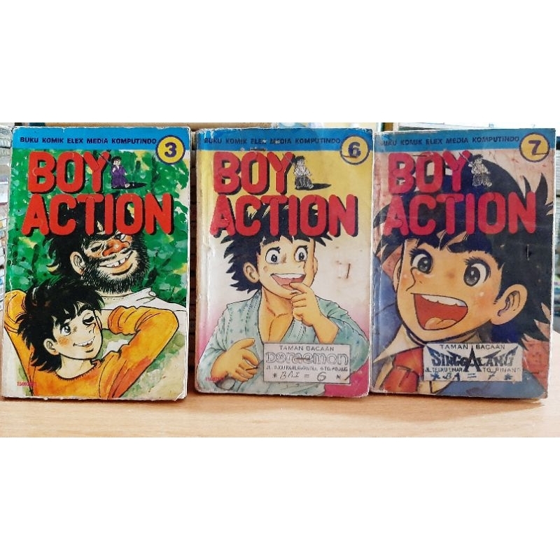 Komik Boy Action