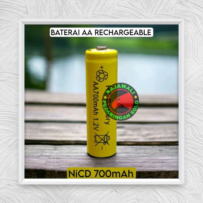 BATERAI JAM AA RECHARGEABLE BISA DI CAS A2 NICD BATERAI CAS A2