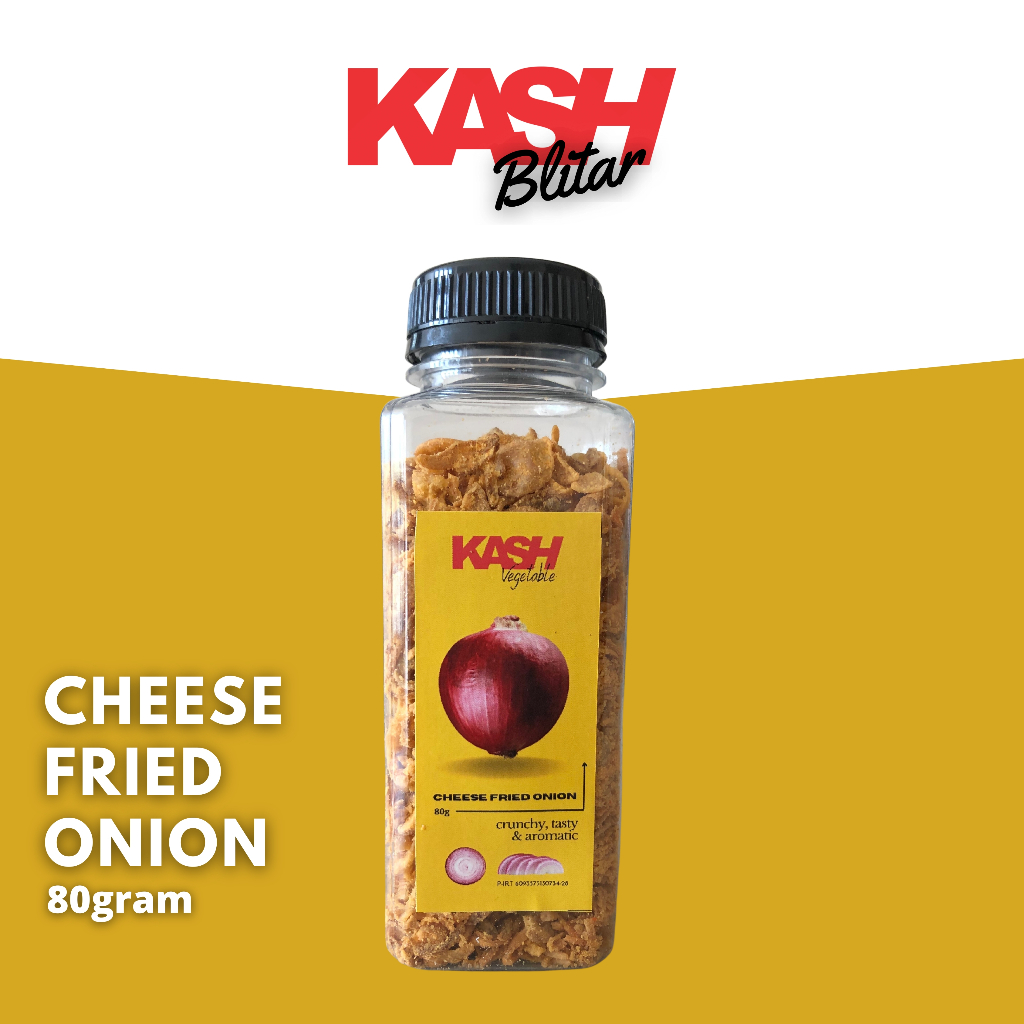 

Bawang Goreng Rasa Keju 80 gram Oleh Oleh Khas Blitar