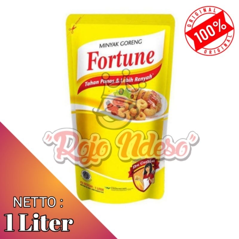 

MINYAK GORENG FORTUNE KEMASAN 1 LITER