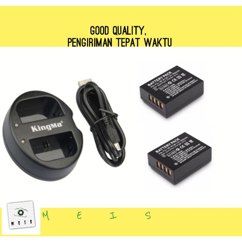 Charger Kingma & Battery Fujifilm NP-W126 / NP-W126s casan batre baterai carger