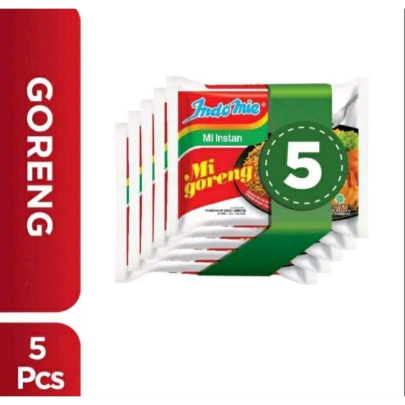 

Indomie goreng 5pcs