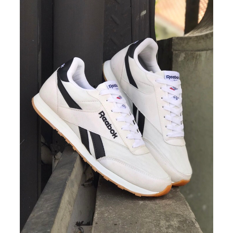 SNEAKERS CASUAL UNISEX CEWE COWO CREAM BLACK HIGH QUALITY