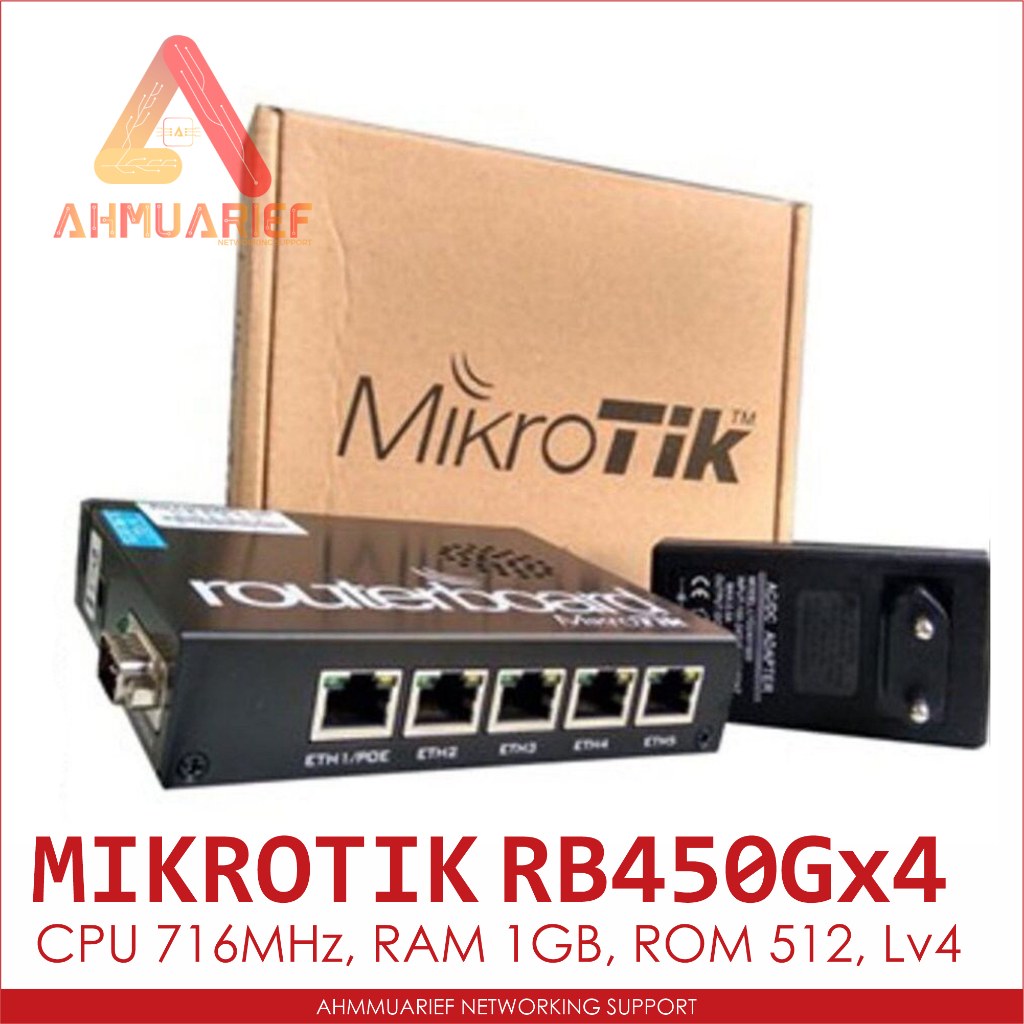 MIKROTIK ROUTERBOARD RB450GX4 RB 450GX4