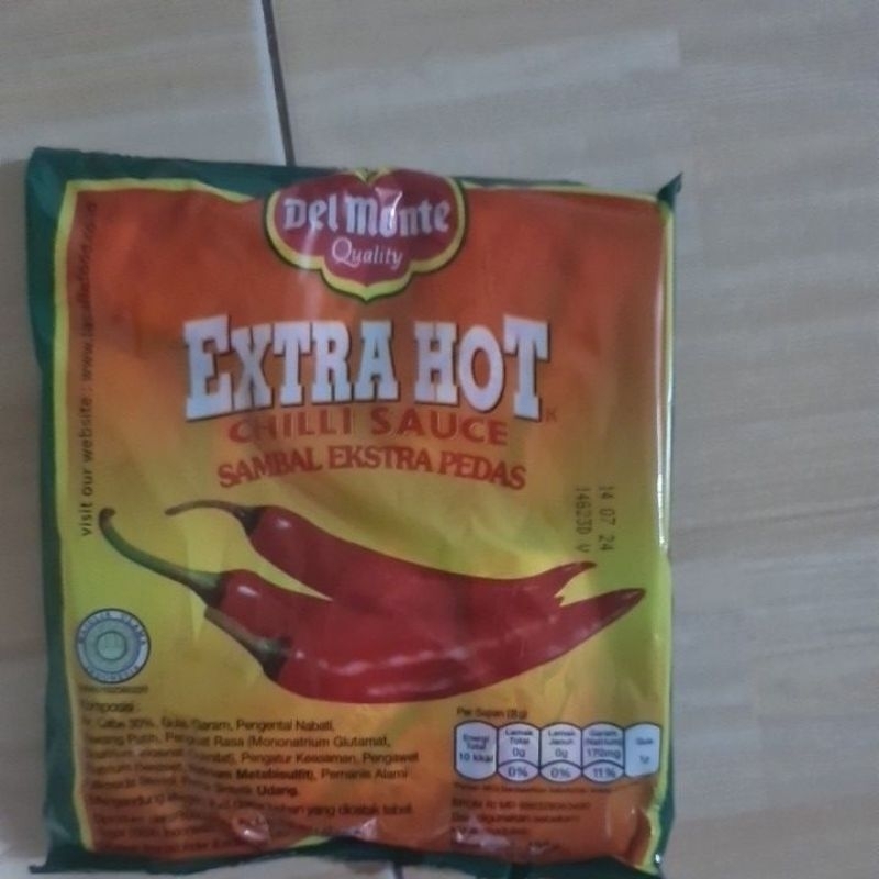 

Delmonte extra hot sachet 24sachet @8gr