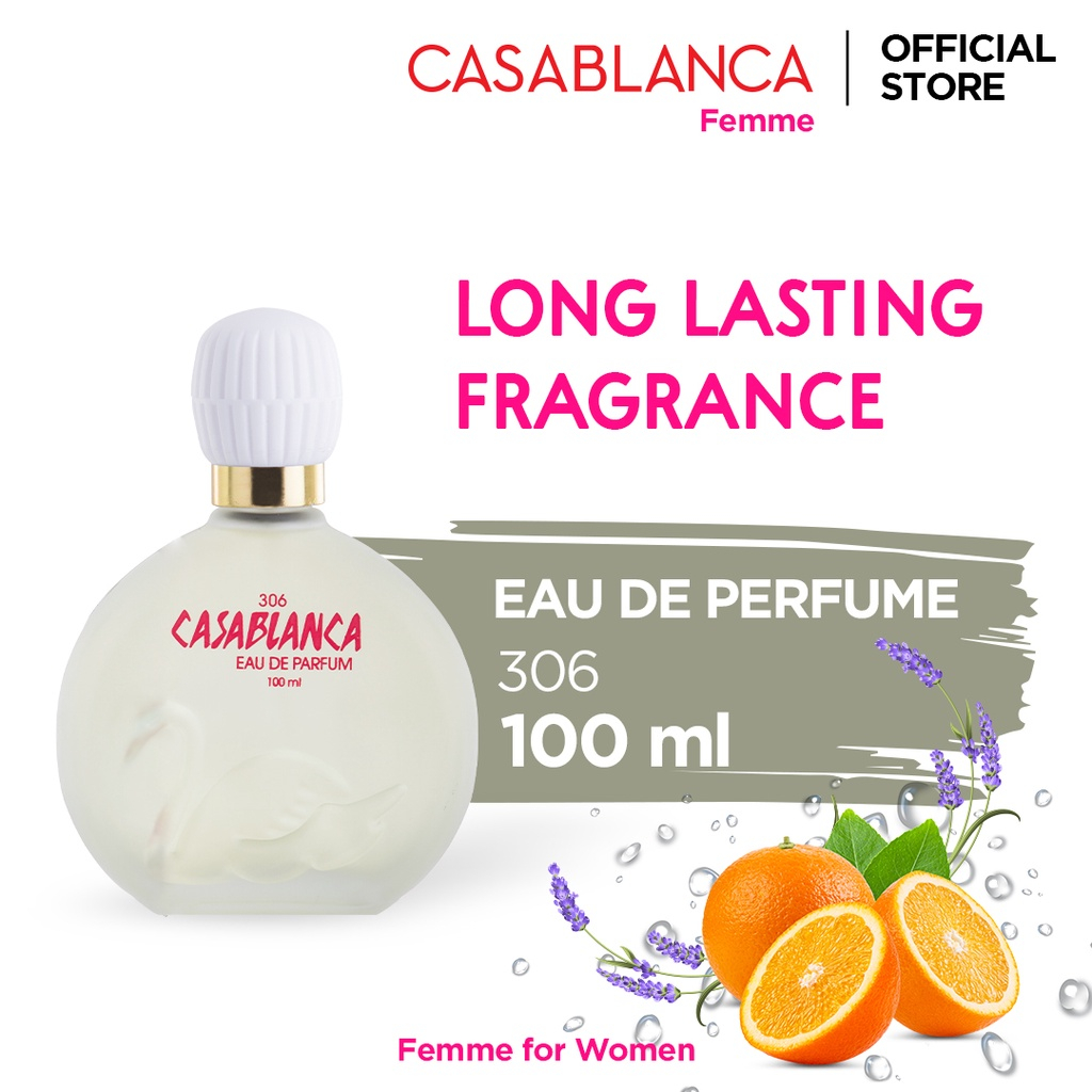 Casablanca Eau De Parfum 306 Swan (100ml)/Casablanca Parfum wanita