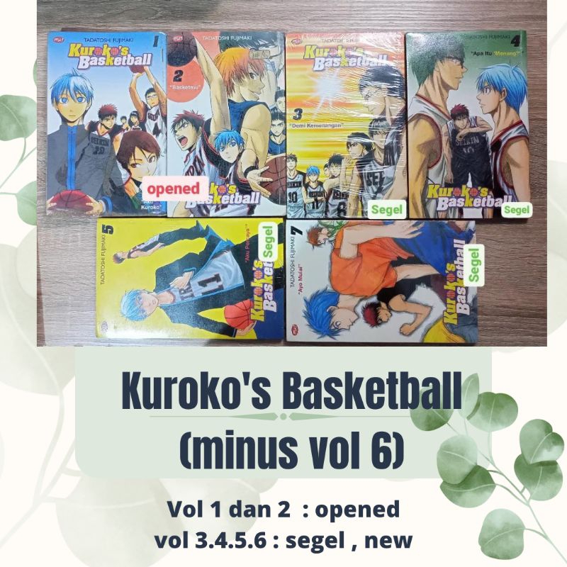 komik kuroko's Basketball Kuroko no basuke