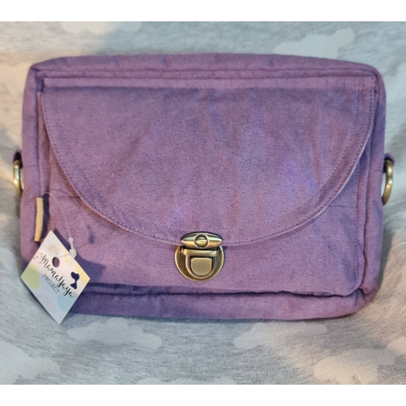 Mini Sling Bag Basic Purple by MamayayaProject