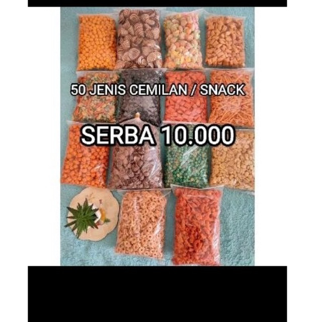 

Berbagai macam snack sehat