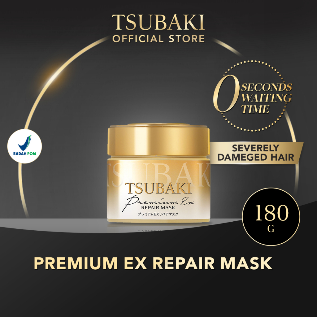 Tsubaki Premium Ex Repair Mask 180gr (Gimmick Tsubaki)