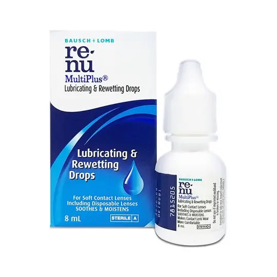 Renu Eyedrop 8ml Tetes Mata Khusus Softlens Eye Drop