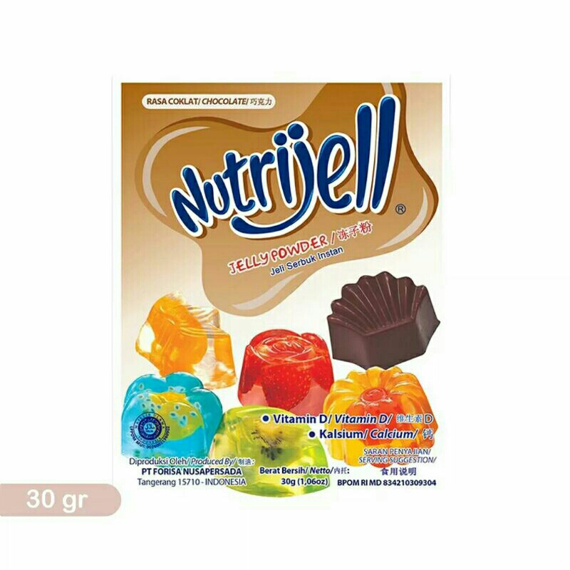 

1 DUS NUTRIJELL COKLAT KEMASAN EKONOMIS,ISI 12 KOTAK