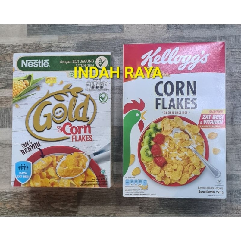 

CORN FLAKES GOLD NESTLE 250g | CORN FLAKES KELLOGGS 275g