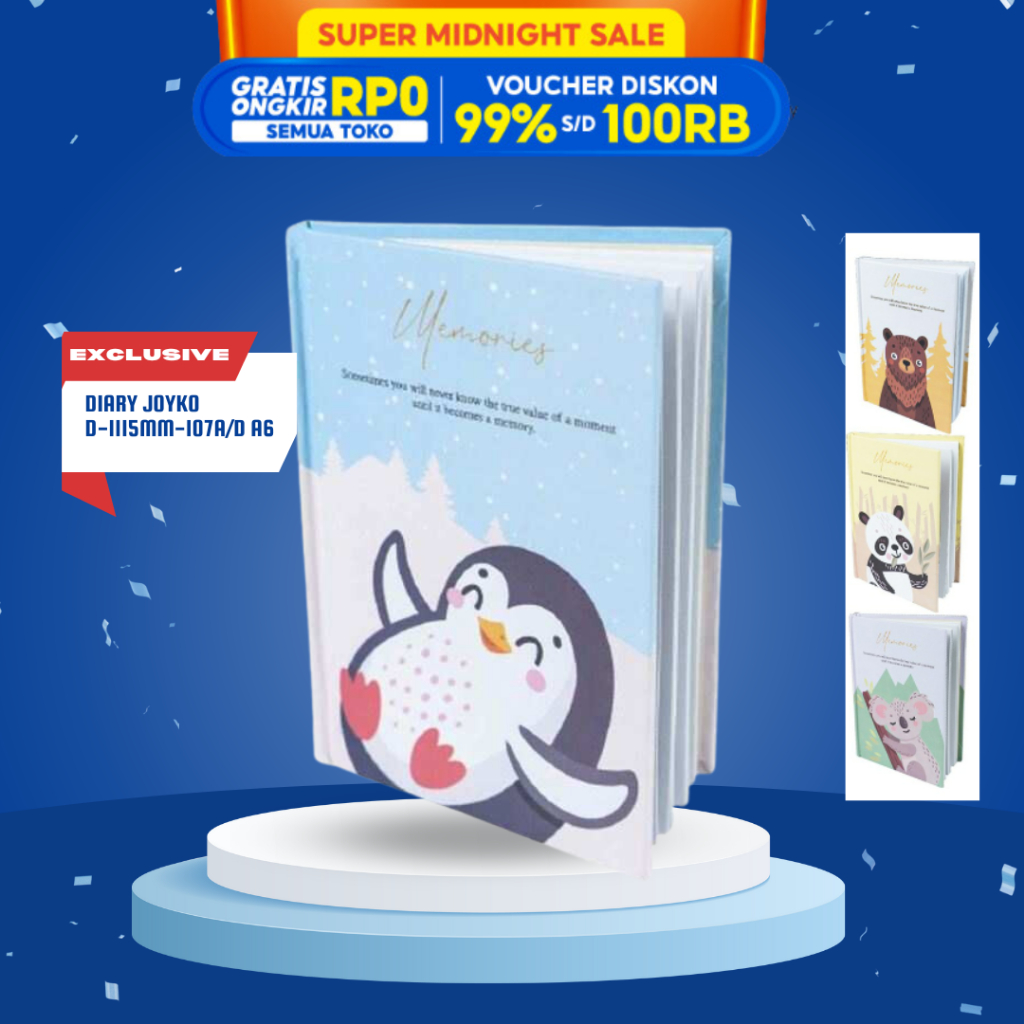 

Buku Tulis Catatan Jurnal Diary Joyko D-1115MM