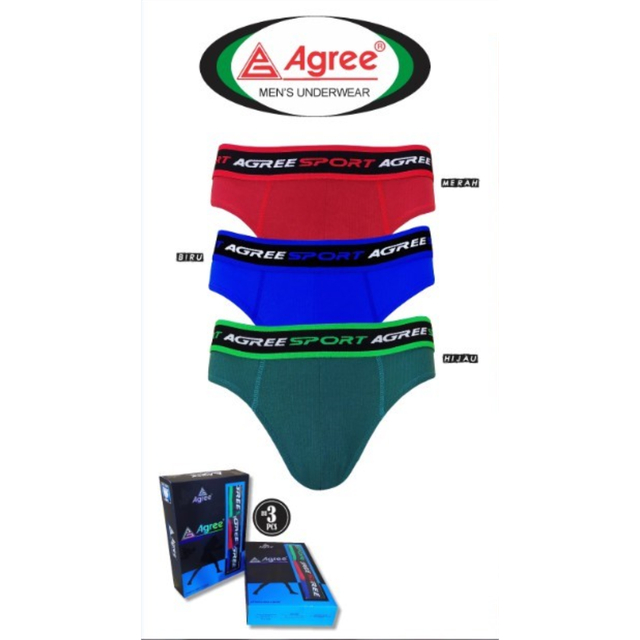 2308 AGREE Celana Dalam Pria Dewasa Agree 2308