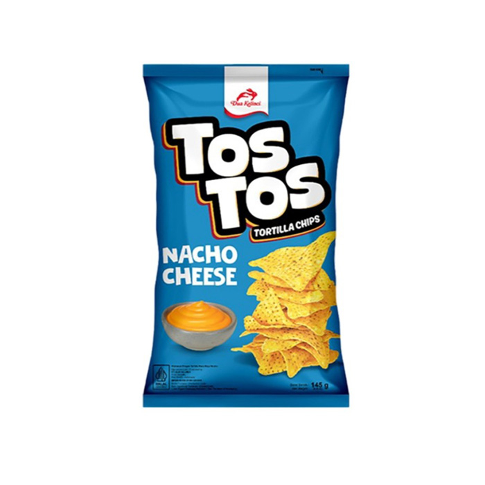 

Tos Tos Tortilla chips Nacho Cheese 145gr