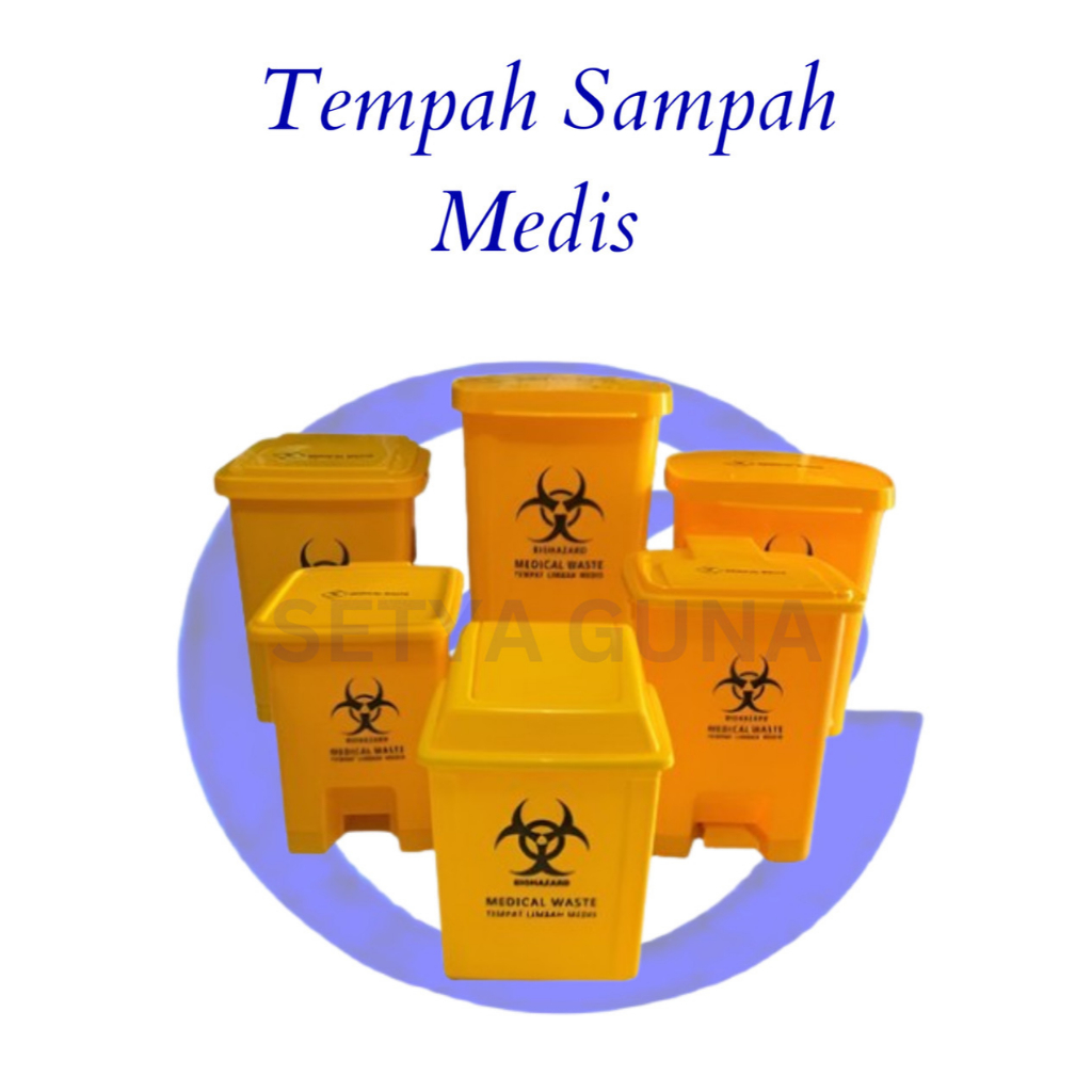 Tempat Sampah Medis Kuning