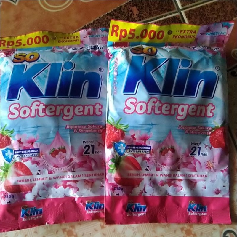 so Klin detergent