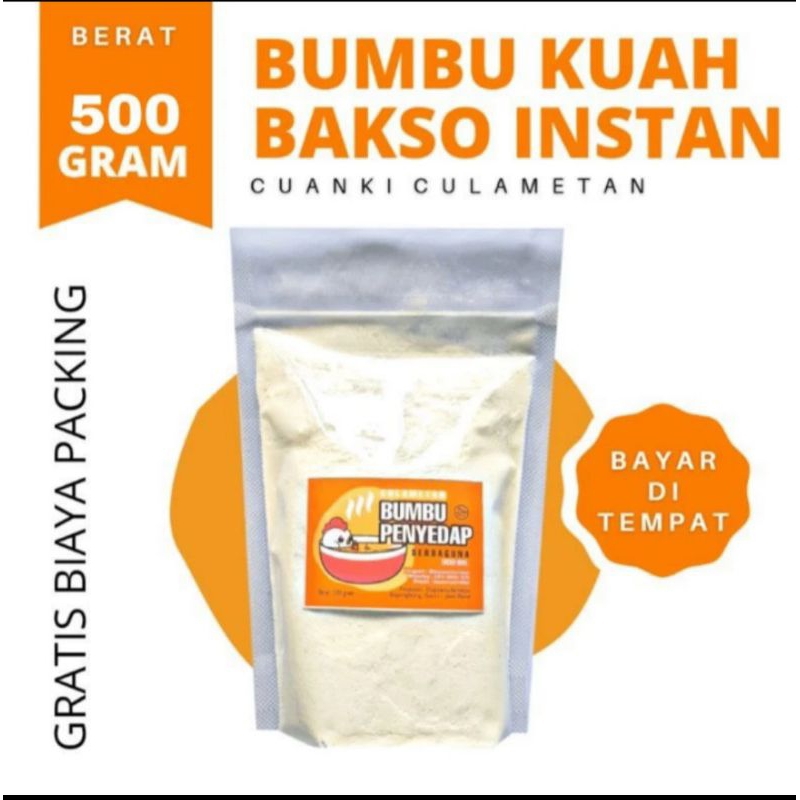 

BUMBU BOCI BUMBU SERBAGUNA
