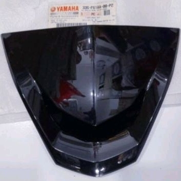 cover visor batok depan yamaha xeon125 old (hitam)