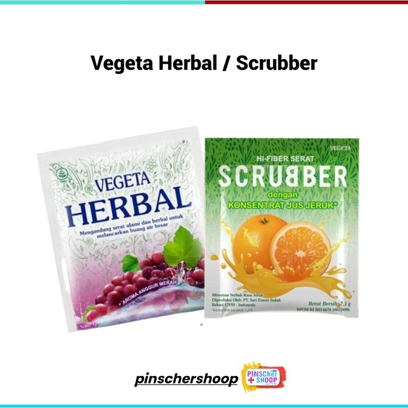 

Vegeta Herbal / Scrubber Hanger Renceng 12 Sachet (OTC)