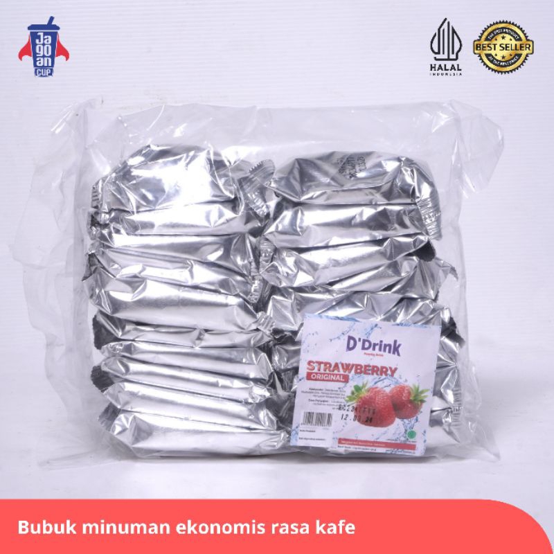 

Bubuk Minuman Strawberry Bening 1 Kg | Serbuk Minuman Rasa