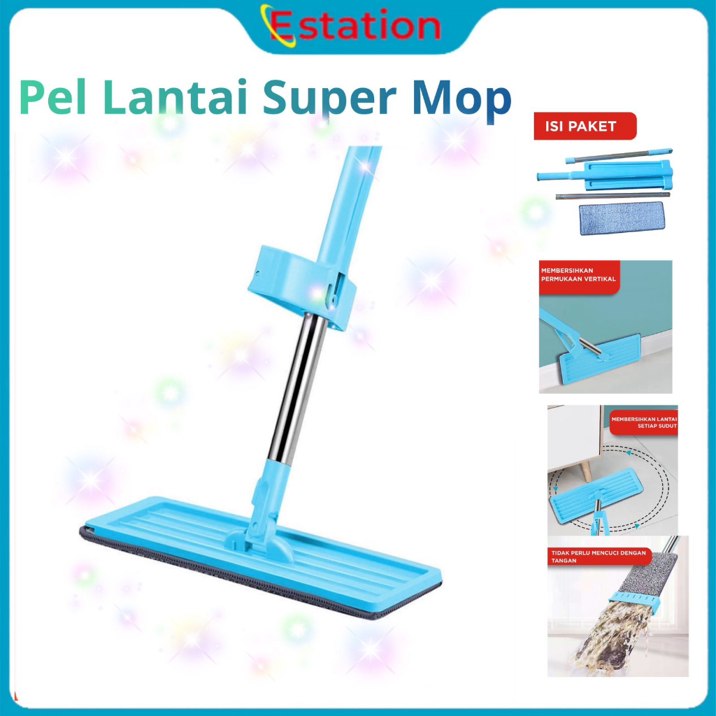 PEL LANTAI SUPER MOP | ALAT PEMBERSIH LANTAI | PEL PEMBERSIH