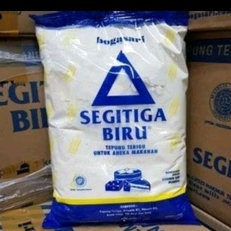 

Tepung Terigu Segitiga Biru 1Kg / Kemasan